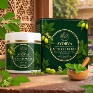 Ayorva Acne Clear Gel (Powered by Neem & Tulsi